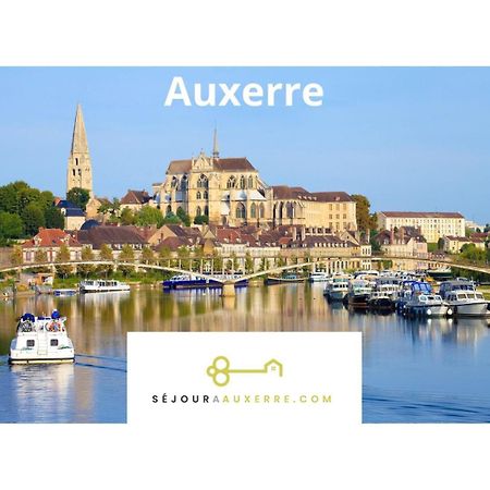 Appartement Le Repere Des Sommeliers - Sejour A Auxerre Extérieur photo