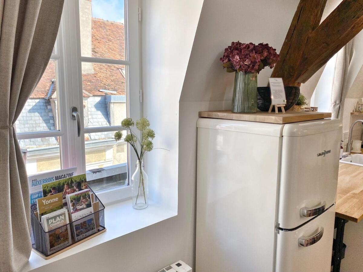 Appartement Le Repere Des Sommeliers - Sejour A Auxerre Extérieur photo