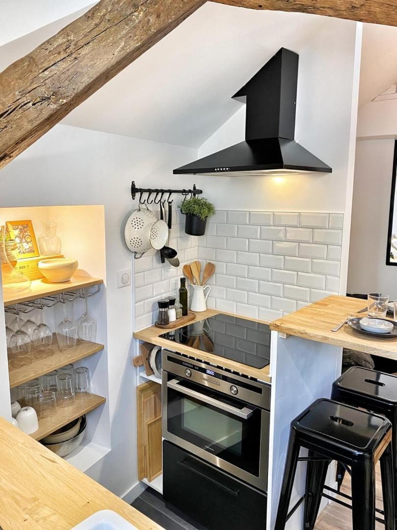 Appartement Le Repere Des Sommeliers - Sejour A Auxerre Extérieur photo