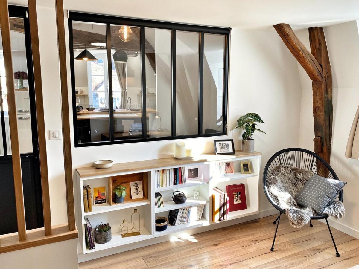Appartement Le Repere Des Sommeliers - Sejour A Auxerre Extérieur photo
