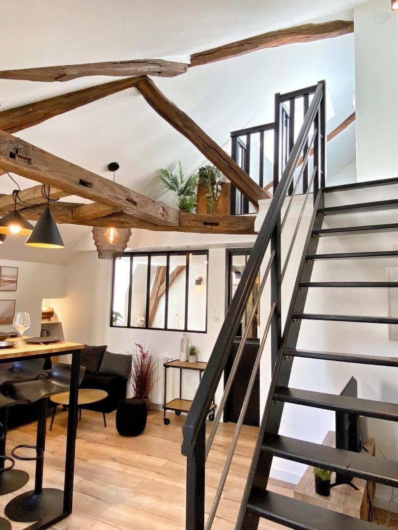 Appartement Le Repere Des Sommeliers - Sejour A Auxerre Extérieur photo
