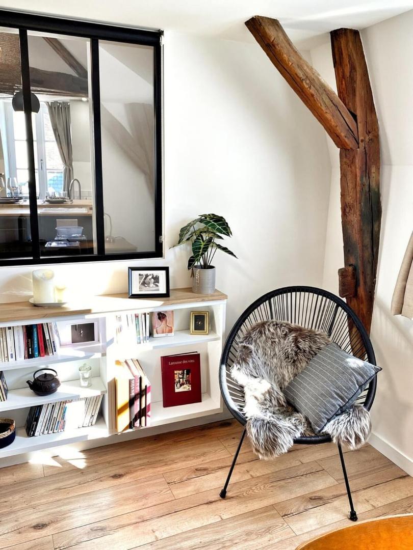 Appartement Le Repere Des Sommeliers - Sejour A Auxerre Extérieur photo