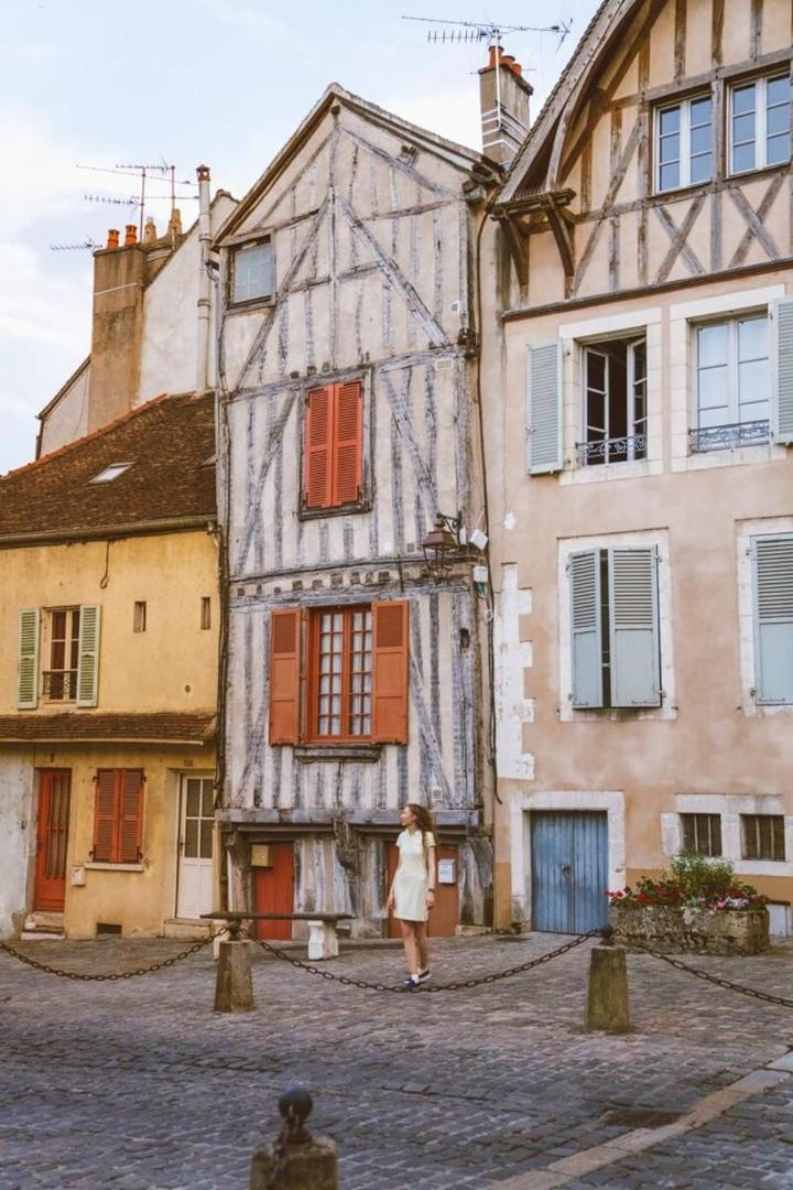 Appartement Le Repere Des Sommeliers - Sejour A Auxerre Extérieur photo