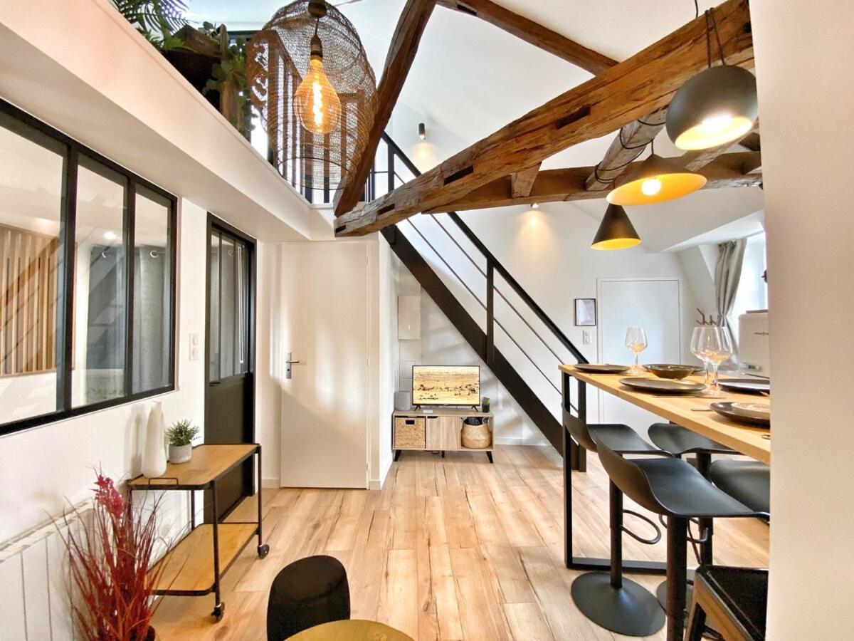 Appartement Le Repere Des Sommeliers - Sejour A Auxerre Extérieur photo